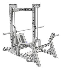 Hip Thrust 3D Smith Machine EBX PRO AxisDrive-thumb-28