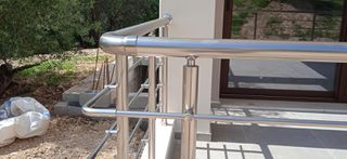 ΚΑΓΚΕΛΑ ΤΥΠΟΥ ΙΝΟΧ ΣΤΡΟΓΓΥΛΟ-ROUND   85 Ευρώ / Μέτρο ΑΜΕΣΗ ΑΠΟΣΤΟΛΗ  ( ΧΩΡΙΣ ΕΓΚΑΤΑΣΤΑΣΗ)