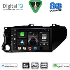 DIGITAL IQ BXF 7721_CPAA (10inc) MULTIMEDIA TABLET for TOYOTA HILUX mod. 2017-2026 | Pancarshop