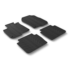 Lampa - Πατάκια λαστιχένια για Honda CR-V 11/2018> για προστασία του εσωτερικού από νερό λάσπη και βρωμιά με αντιολισθητικό σχεδιασμό και σταθερή εφαρμογή – 4 τεμ. (L2455.5)
