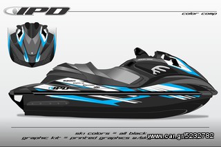 ΛΥΡΗΣ IPD YAMAHA FZR & FZS ΣΕΤ ΑΥΤΟΚΟΛΛΗΤΑ (AM DESIGN), GK-AM-FZR