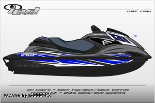 ΛΥΡΗΣ IPD YAMAHA FZR & FZS ΣΕΤ ΑΥΤΟΚΟΛΛΗΤΑ (SHARP DESIGN), GK-10-FZR