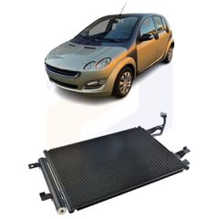 Ψυγείο A/C για Smart Forfour (454) 2004 2005 2006 4548300070