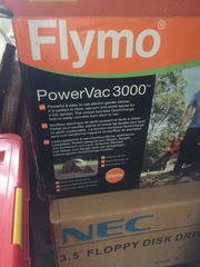 FLYMO POWERVAC 3000 ΣΑΝ ΚΑΙΝΟΥΡΓΙΟ!!!! ΠΟΛΥ ΛΙΓΟ ΧΡΗΣΙΜΟΠΟΙΗΜΕΝΟ !!!