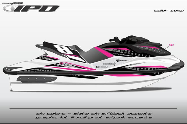 ΛΥΡΗΣ IPD SEA-DOO RXP-X 260 ΣΕΤ ΑΥΤΟΚΟΛΛΗΤΑ (JM DESIGN), GK-JM-RXPX2