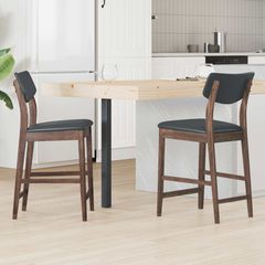 Καρέκλες φαγητού 2 pcs Ανοιχτό καφέ 48 x 49 x 95 εκ. 42020475