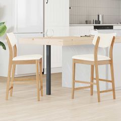 Καρέκλες φαγητού 2 pcs Φυσικό 48 x 49 x 95 εκ. 42020476