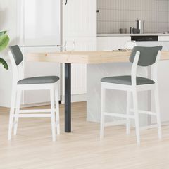 Καρέκλες φαγητού 2 pcs Λευκό 48 x 49 x 95 εκ. 42020478