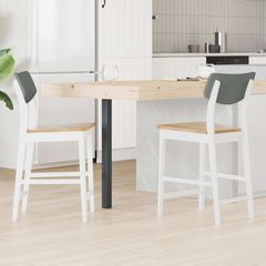 Καρέκλες φαγητού 2 pcs Λευκό 48 x 49 x 95 εκ. 42020479