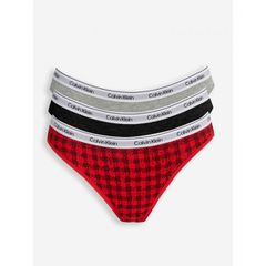 Calvin Klein Γυναικείο Σλιπ Βαμβακερό 3 Τεμάχια Fashion 31W