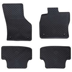 Πατάκι αυτοκινήτου 4 pcs Μαύρο κατάλληλο για Audi A3 2012-2020 42029070