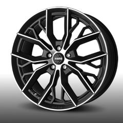 Momo Ζάντες Massimo 18'x8' 5x110 ET30 CB65.1 - χρώμα Matt Black Polished