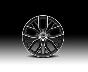Momo Ζάντες Massimo 18'x8' 5x110 ET30 CB65.1 - χρώμα Matt Black Polished-thumb-3