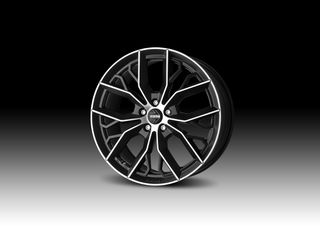 Momo Ζάντες Massimo 18'x8' 5x110 ET30 CB65.1 - χρώμα Matt Black Polished-thumb-4