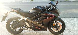 Honda CBR 650 2024 e-clutch + 1300€ ΑΞΕΣΟΥΑΡ ΔΩΡΟ-thumb-1