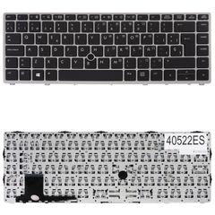 Teclado Español para Portátil - Spanish Laptop Keyboard για HP EliteBook Folio 9470 9470m 9480 9480m 702843-001 702843-071 785648-001 697685-001 697685-071 6037B0080301 6037B0080101 ES Black Silver Fr