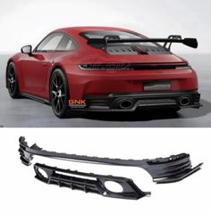 ΠΙΣΩ ΣΠΟΙΛΕΡ DRY CARBON REAR DIFFUSER PORSCHE 911 992.2 CARRERA 2025+