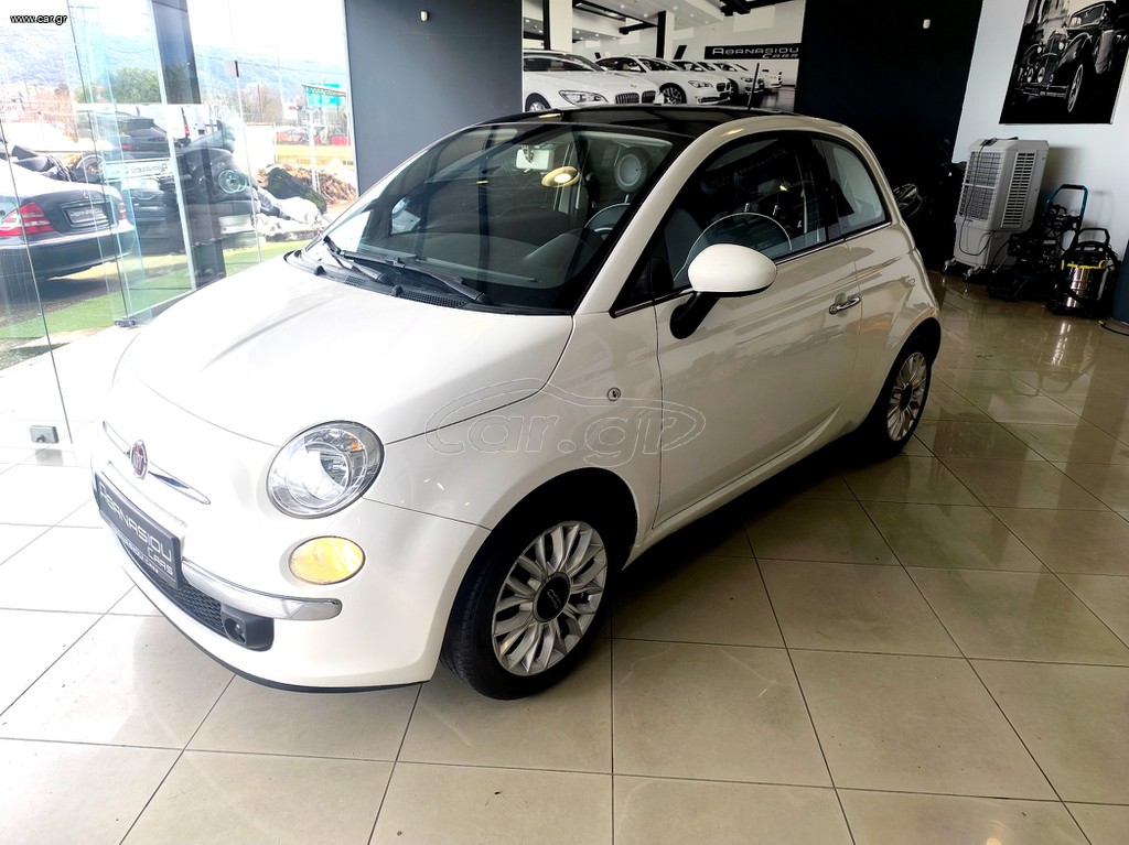 Fiat 500C 2015 ΠΑΝΟΡΑΜΙΚΉ ΟΡΟΦΉ !!!