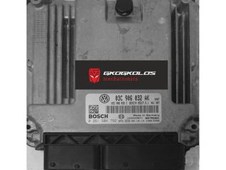 ΕΓΚΕΦΑΛΟΣ AUDI SEAT SKODA VOLKSWAGEN GOLF 5  1.4 TSI ENGINE CODE BLG 0261S04792 03C906032AK MED17.5.1  ΞΕΚΛΕΙΔΩΤΟΣ ΑΡΙΣΤΟΣ - ΕΓΓΥΗΣΗ!!