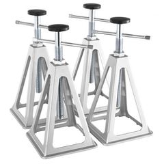 VEVOR RV Stabilizer Jacks, 4 Pack Aluminium RV Leveling Jacks, RV Stack Jacks for RV Travel Trailer Camper, Single Screw Jack Support έως 2721,6 kg, Ρυθμιζόμενο από 27,9 έως 43,2 cm