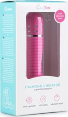 Easytoys Mini Vibrator Ribbed - Pink-thumb-4