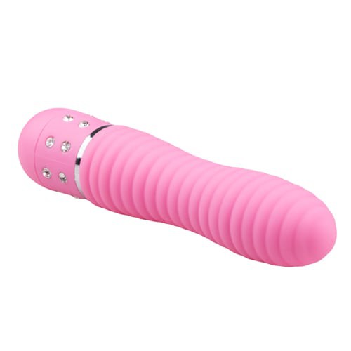 Easytoys Mini Vibrator Ribbed - Pink