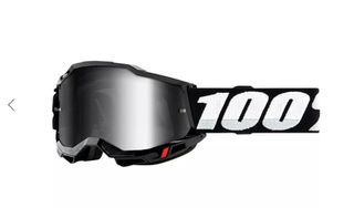 ΓΥΑΛΙΑ-ΜΑΣΚΑ Enduro/Motocross 100percent Accuri 2 Black Mirror Silver Lens