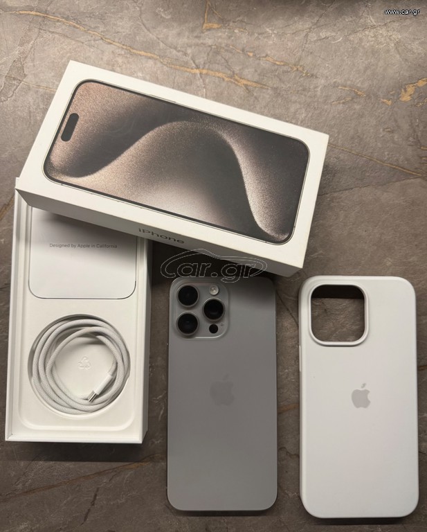 iPhone 15 ProMax 256GB – Natural Titanium