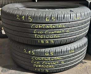 215/65R16 Continental Μεταχειρισμένα DOT1823