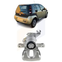 Δαγκάνα πίσω δεξιά για Smart Forfour (454) 2004 2005 2006 4544200801