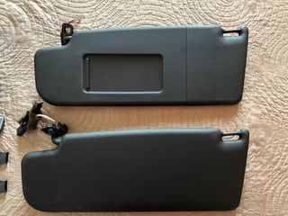 VW Scirocco Μαύρα σκιάστρα OEM VAG