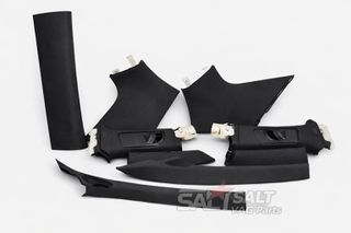 Audi A3 / S3 8P 3θυρο – Επενδύσεις κολόνων A-B-C μαύρες OEM
