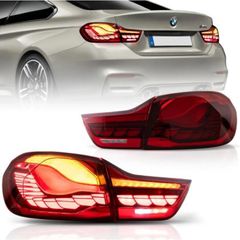 ΠΙΣΩ ΦΑΝΑΡΙΑ LED Taillights BMW F32 / F33 / F36 / F82 / F83 (2014-2020) GTS design Dynamic Turning Lights Red
