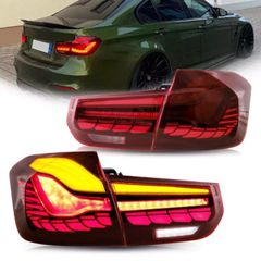 ΦΑΝΑΡΙΑ ΠΙΣΩ LED Taillights BMW F30 / F80 (2012-2019) GTS design Dynamic Turning Lights Red