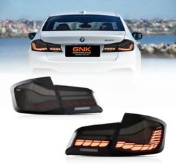 ΦΑΝΑΡΙΑ ΠΙΣΩ LED Taillights BMW F10 sedan (2011-2017) CS M5 design Dynamic Turning Lights Black