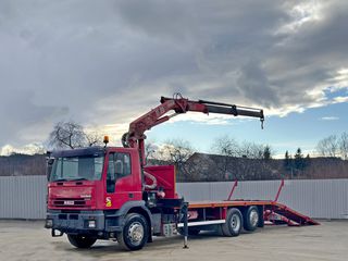 Οχημα Οδικής Βοήθειας Iveco 2001 EUROTEC 260E31 * HMF 1723 K2 (B3)-thumb-1