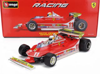 BURAGO 1/18 FERRARI 312 T4 F1 J.SCHECKTER WINNER ITALY GP WORLD CHAMPION 1979 (16814)