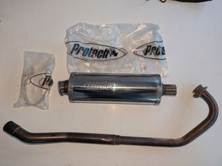 PROTECH VPR INOX OVAL GP YAMAHA CRYPTON X 135 ΕΞΑΤΜΙΣΗ