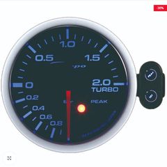 Μπαρόμετρο 52mm Dracing Seven Colour- 7 Χρώματα Φωτισμού , Warning & Peak