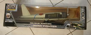 Elite Force 1/18 Mitsubishi A6M2 Zero Fighter Model 21 WWII Japan Plane with Box
