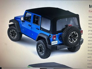 Jeep wrangler jk 4 doors soft top ΓΝΗΣΙΟ JEEP