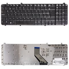 Teclado Español para Portátil - Spanish Laptop Keyboard για HP Pavilion DV6-1000 DV6-1100 DV6-1200 DV6-1300 DV6-1400 DV6-2000 517863-061 530580-001 570228-201 534606-A41 ES Black ( Κωδ.40116ES )