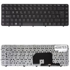 Teclado Español para Portátil - Spanish Laptop Keyboard για HP Pavilion DV6-3000 DV6-3100 DV6-3200 597635-001 597630-001 606743-001 AELX6U00210 9Z.N4CUQ.001 593296-001 AELX6F00210 ES Black ( Κωδ.40067