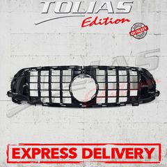 MERCEDES E CLASS W213 20-23 SEDAN ,S213 20-23 STATION WAGON ,C238 20- COUPE ,A1K238 20- CABRIO SPORT GRILLE Type BRABUS / ΜΑΣΚΑ ΠΡΟΦΥΛΑΚΤΗΡΑ PANAMERICANA