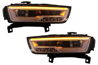 Προβολείς Full Led Κατάλληλοι Για Audi Q3 8U Facelift (2014-2017) Μετατροπή Από Xenon Σε Led
