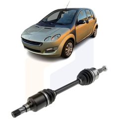 Ημιαξόνιο εμπρός αριστερό για Smart Forfour (454) 2004 2005 2006 4543300401