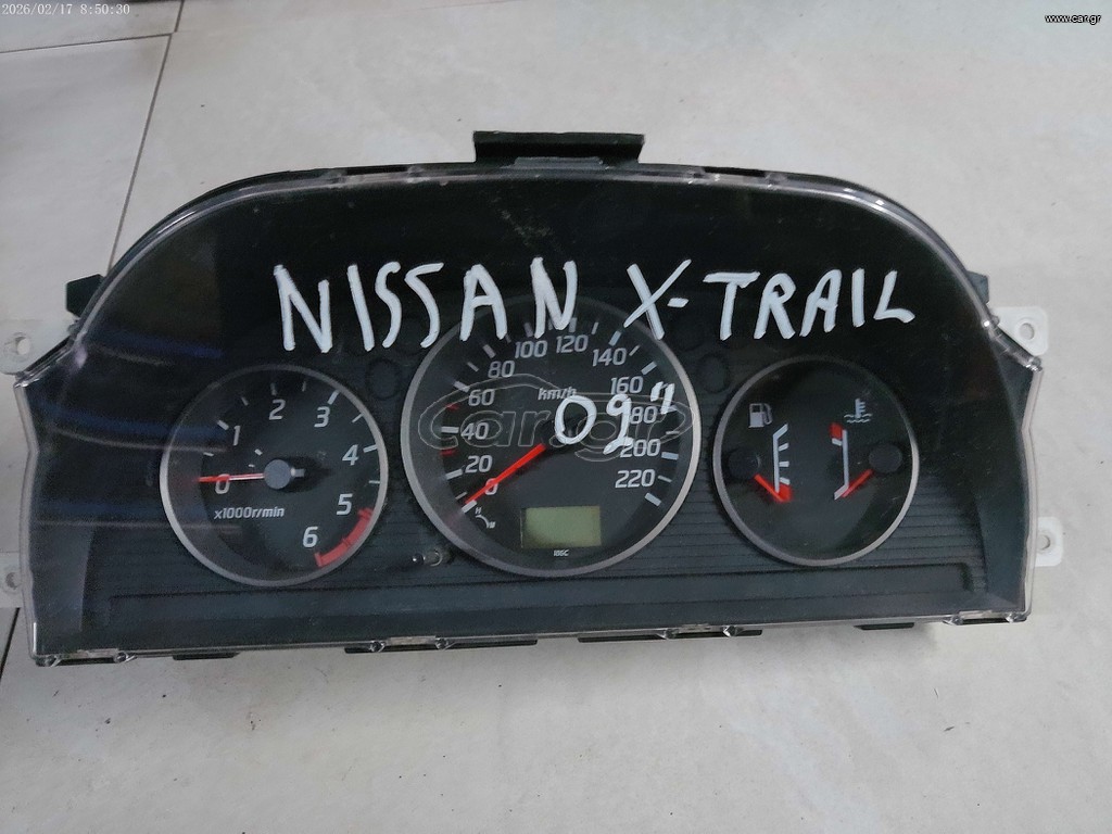 NISSAN X-TRAIL '02 - ΚΑΝΤΡΑΝ - ΚΟΝΤΕΡ
