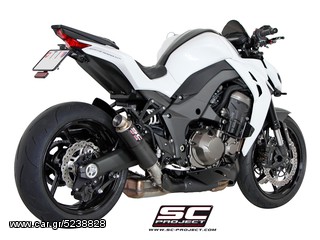 Eξατμίσεις Διπλά Τελικά Sc Project GPM2 Silencers Carbon fiber Kawasaki Z 1000 2014 - 2016