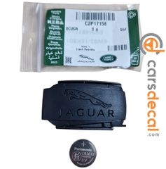 Jaguar  Γνήσιο Πίσω Καπάκι Μπαταρίας Smart Key + Panasonic CR2032