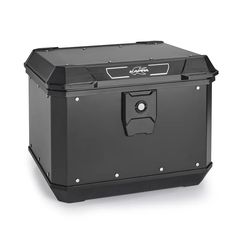 Μπαγκαζιέρα αλουμινίου μαύρη της KAPPA KMX500B MONOLOCK 50 λίτρα